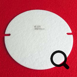 Ofenrohr Dichtung  Ø 151 mm passend für alle BERTRAMS Rohre